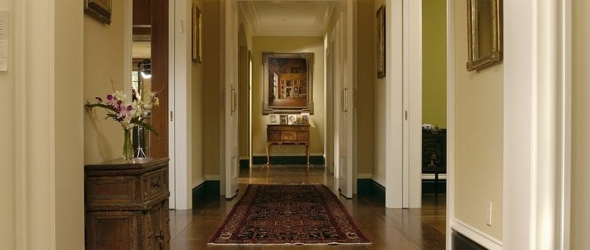 In Pine or Hardwood Floors, Wide Planks Are Perfect For Hallways