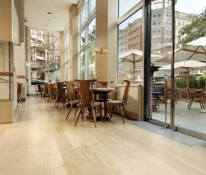 Eye Catching Wide Plank Floors for Commercial Spaces