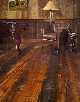 Rustic Eco Friendly Reclaimed Grandpa’s Wood Flooring