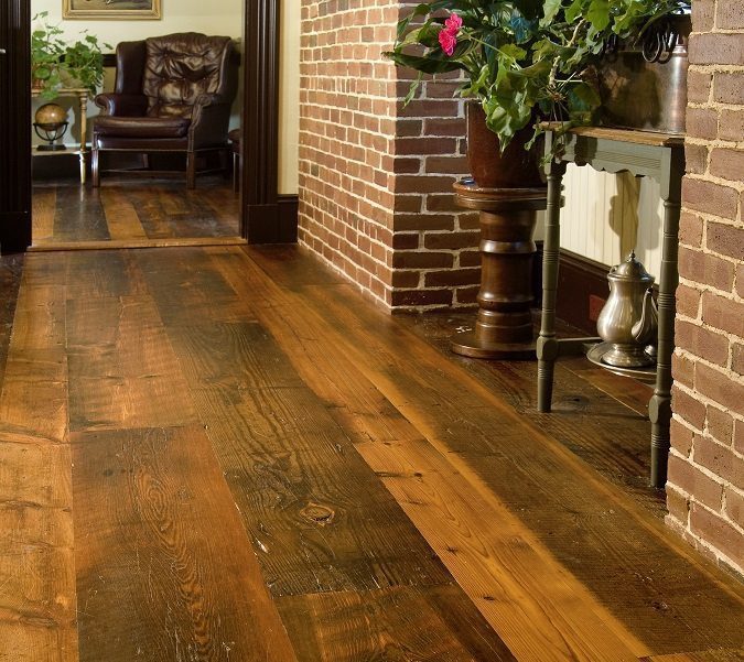 Antique flooring and Reclaimed Wood Flooring from Carlisle Wide Plank Floors