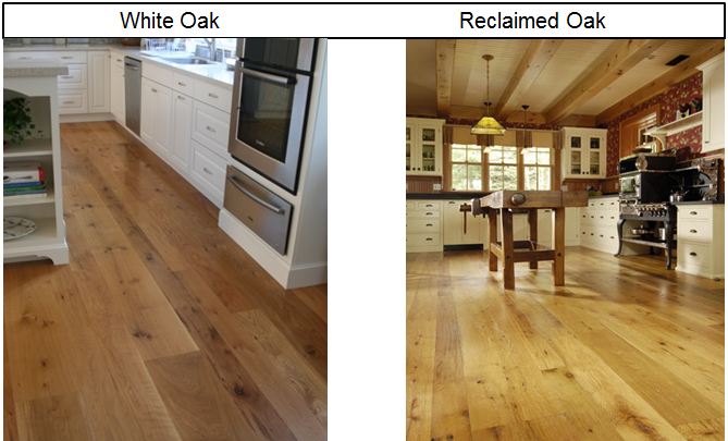 White Oak Vs Rec Oak Flooring
