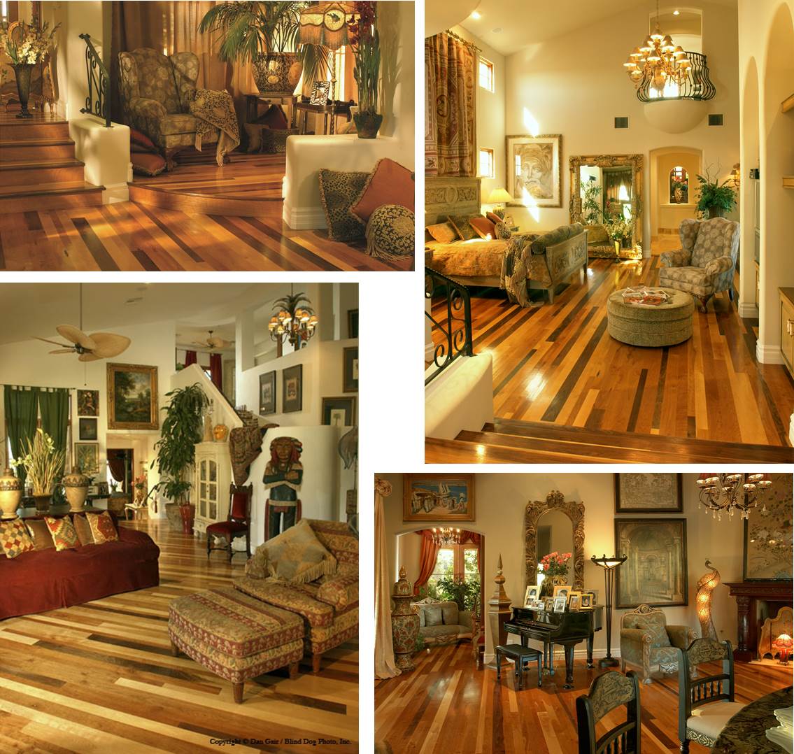 Cherry Wood floor and MAple Hardwood Flooring from Carlisle Wide Plank Floors