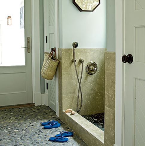 Mudroom Shower for Kids and Dogs on Carlisle Wide Plank Floors Blog