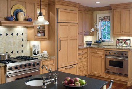 Superior Woodcraft kitchens with recessed lighting on Carlisle Wide Plank Floors Blog
