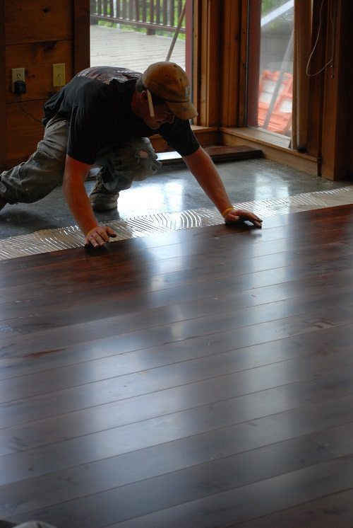 Installing Prefinished Hardwood Flooring from Carlisle Wide Plank Floors