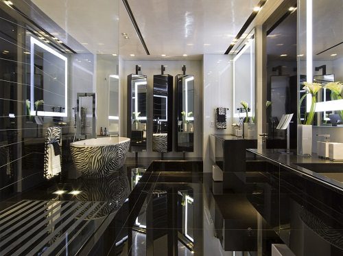 Nieto Design Glamorous Bathroom on Carlisle Wide Plank Floors Blog
