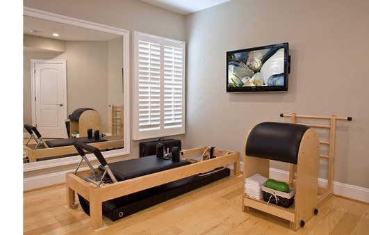Traditional Home Gym by Sterling Home Media Design & Installation Encore Custom Audio Video