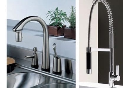 Two faucets examples