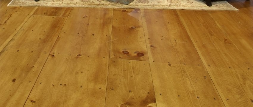 Wide Plank Pine Floors Stand The Test, Pine Hardwood Flooring