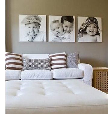 Family Portraits in Modern Decor from Carlisle Wide Plank Floors