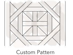 custom pattern for wood floor