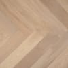 white oak floor studio herringbone bastille panel