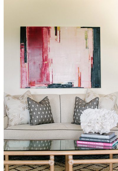 Living Room by Interior Designer Molie Malone