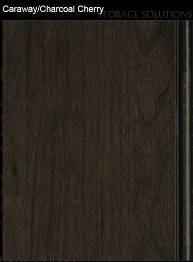 Carway Charcoal Cherry Cabinets on the Carlisle Wide Plank Floors blog