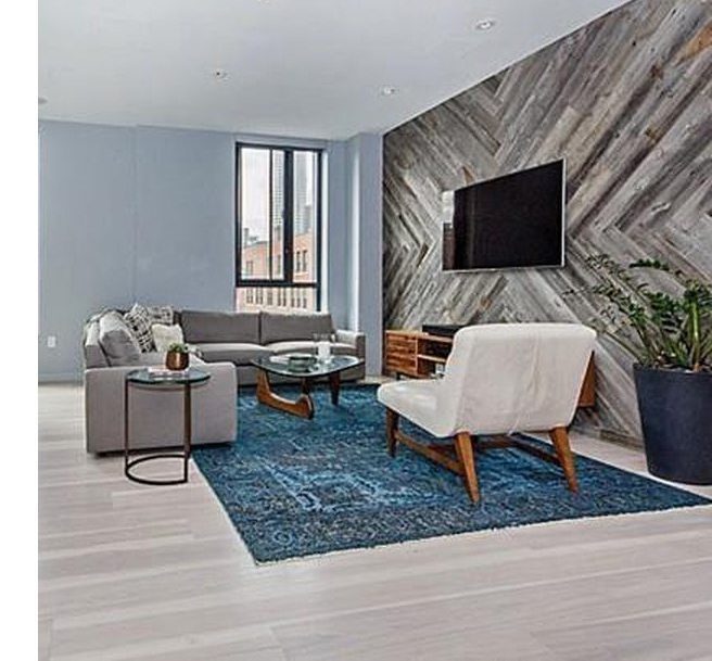 Carlisle Hickory Flooring & Boston Living Room 