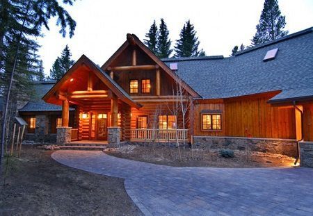 Prefinished Hardwood Flooring for Rustic Log Homes from Carlisle Wide Plank Floors.