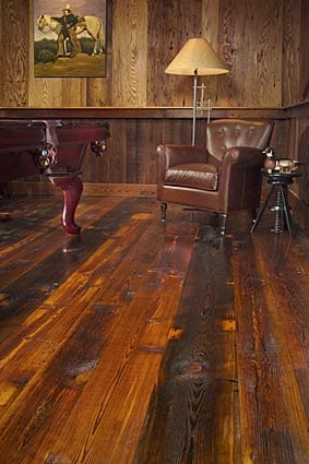 Rustic Eco Friendly Reclaimed Grandpa’s Wood Flooring