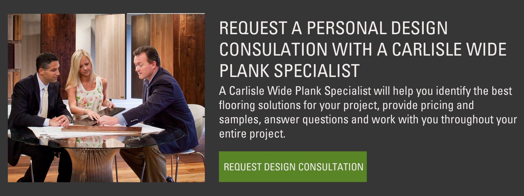 Wood Flooring Design Consultation from Carlisle Wide Plank Floors