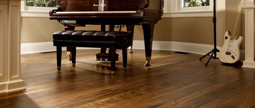 Unstained & Unadulterated: Site Finished Wide Plank Walnut