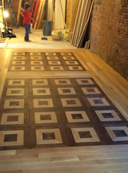 Duffys Square Pattern Flooring