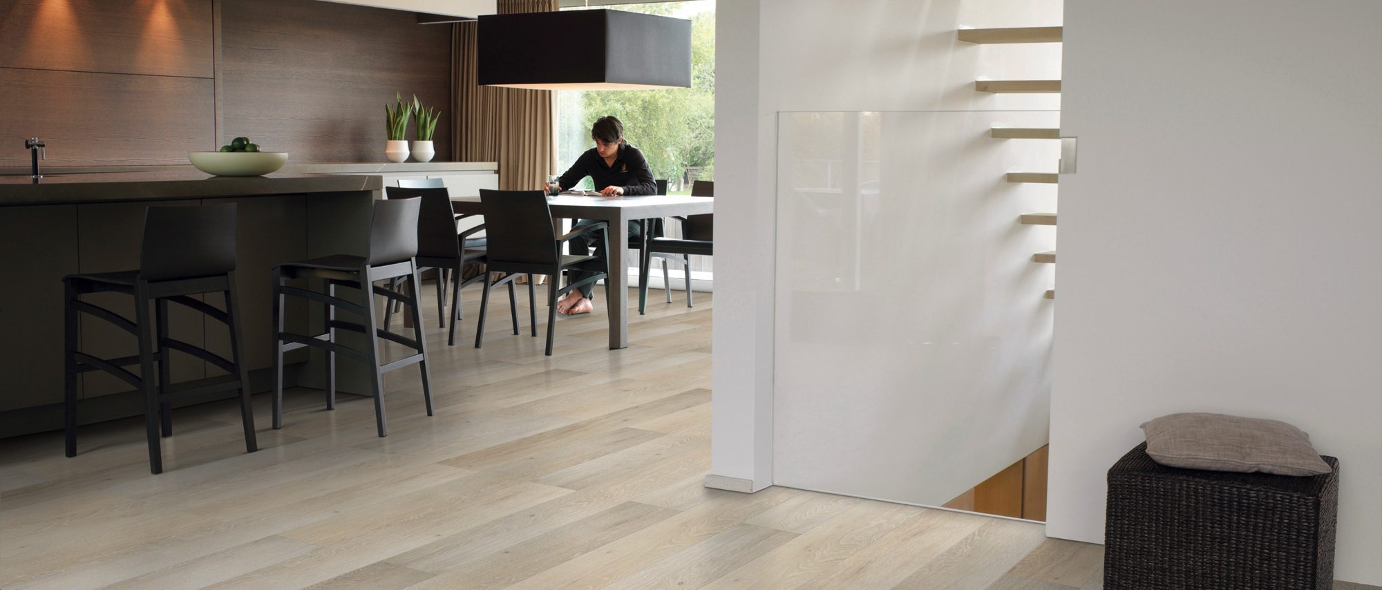 3 White Wash Style Floors for a White Interior