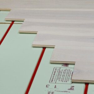 hickory wood floor on radiant heat